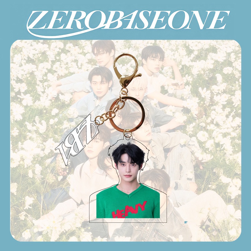 1pc ZB1 Gantungan Kunci Akrilik ZEROBASEONE Key Ring Gantung