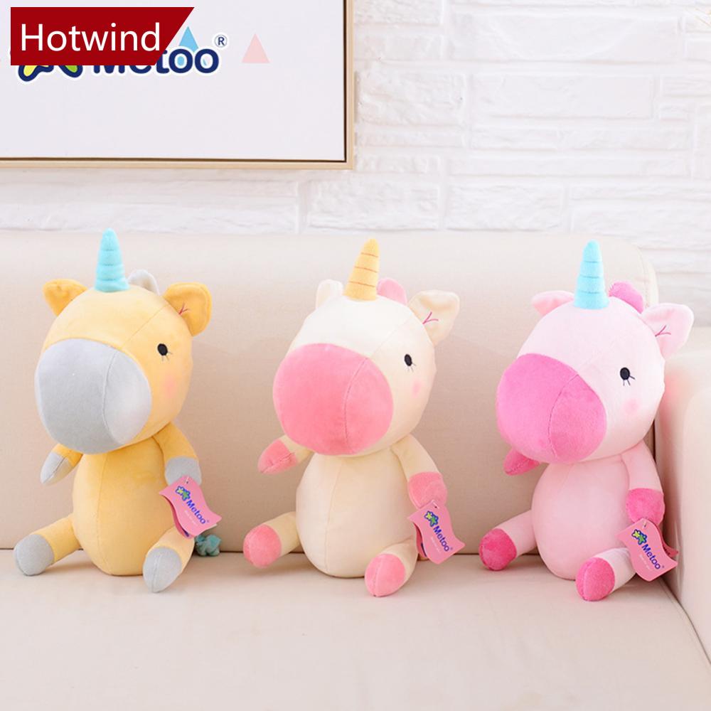 Hotwind Metoo Cute Unicorn Plush Toy Boneka Mainan Untuk Anak Hari Ula