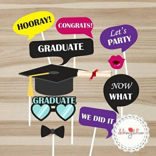 SALE photobooth props / properti / aksesoris foto wisuda / graduation Termurah