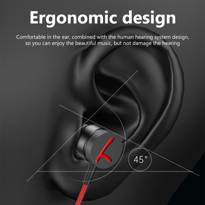 3.5mm In Ear Earphone Wired Type C Headphone Metal HiFi Bass Stereo Earbuds Untuk Gaming Musik Sport Headset Kabel Dengan Mikrofon