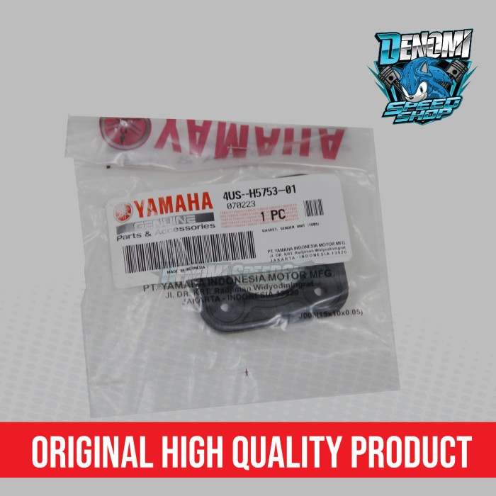 Karet Cover Pelampung Bensin Tangki Yamaha F1ZR FIZR F1Z FIZ R Force 1 Vega 125Z Original YGP 4US-H5753-01