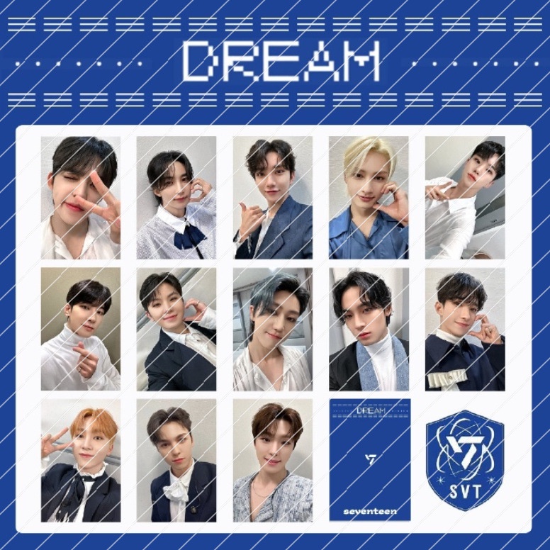 13pcs/set SEVENTEEN Album FML DREAM Photocards Power of Love Kartu Lomo CARAT LAND ID CARD Kpop Postcards Koleksi Spesial