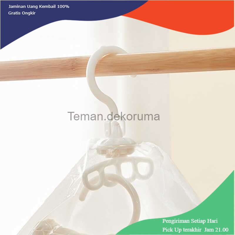 TD - DPR MOONBIFFY Plastik Vakum Gantung Pakaian Vacuum Compression Bag - MBF70