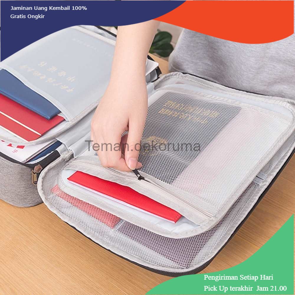 TD - TRV KALAX Tas Travel Organizer Three Layer Password Lock - KA51