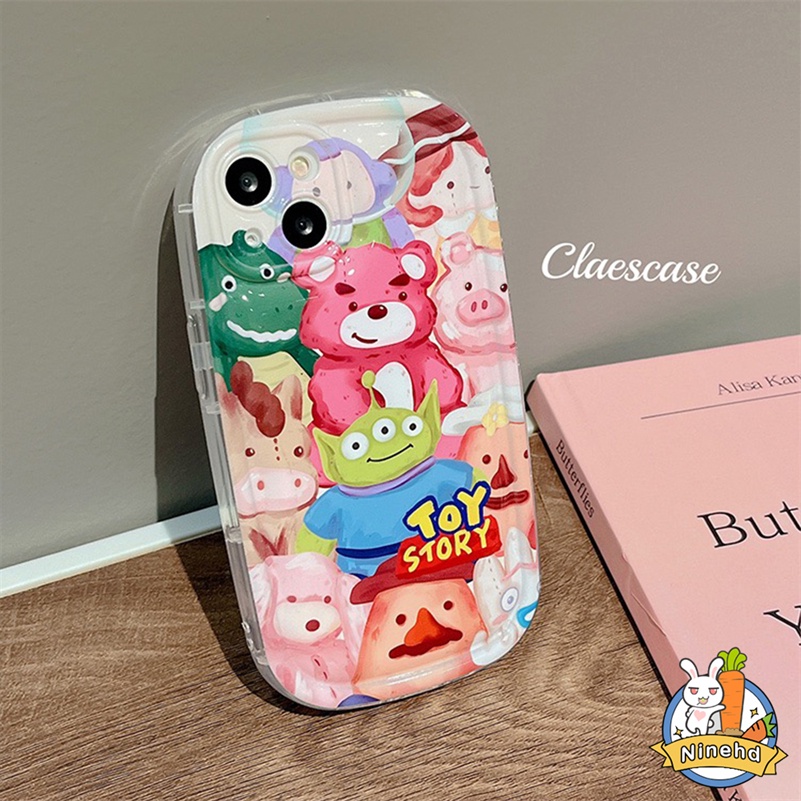 Redmi 12C A1 A1+10C 10A 10 9 9A 9C 9T Note 11 11s 10 10s 9 9s Pro Xiaomi 11 Lite Poco X3 Pro Fun Kartun Lukisan Minyak Animal Phone Case Shockproof Airbag Silikon Penutup Pelindung