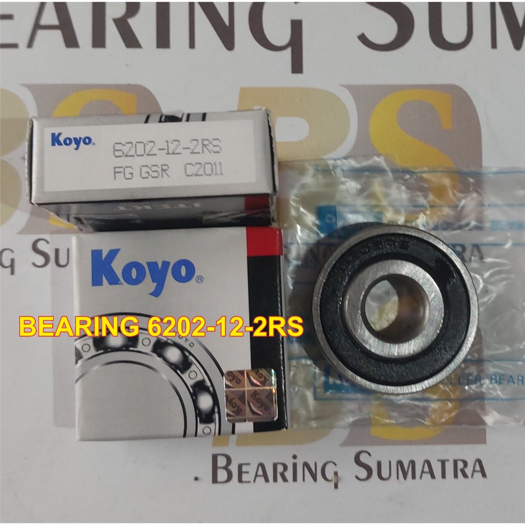 KOYO Bearing 6202-12 2RS Bering Klaher Laher 6202-12-2rs