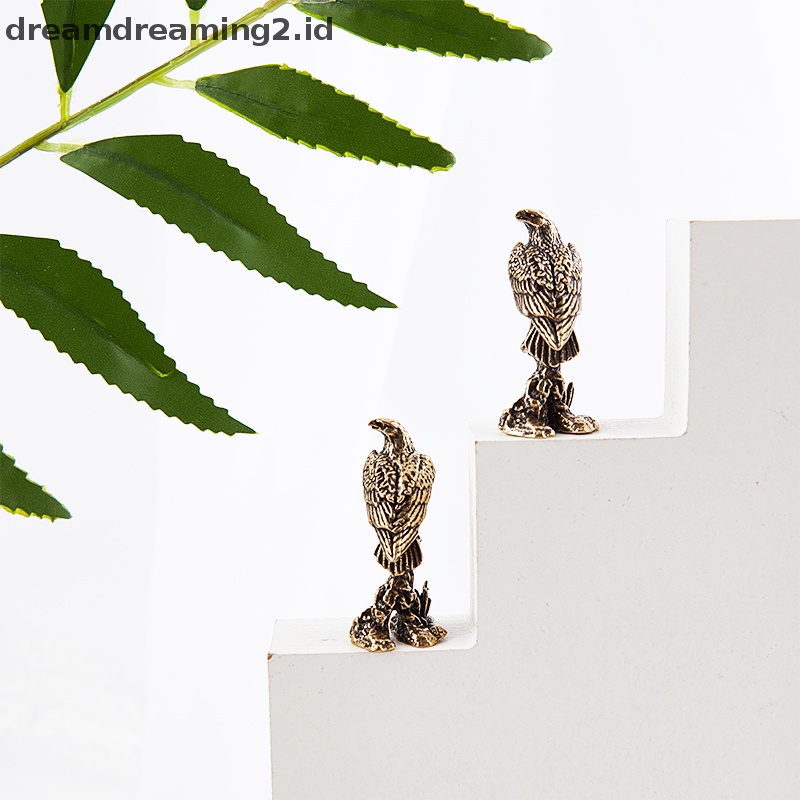 (drea) 1pcs Patung Ornamen Patung Miniatur Garuda Kuningan Aksesoris Dekorasi Rumah //