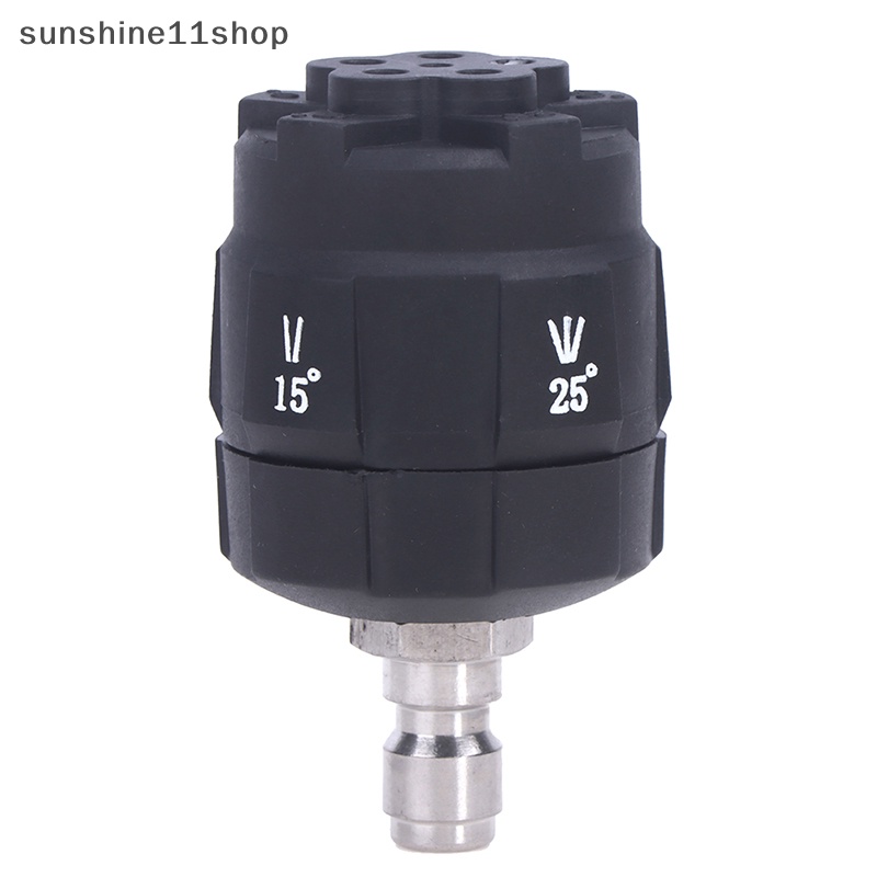 Sho 5in1 Nozzle Cuci Tekanan Tinggi 015 25 40 65 G1/4 Male Connect N