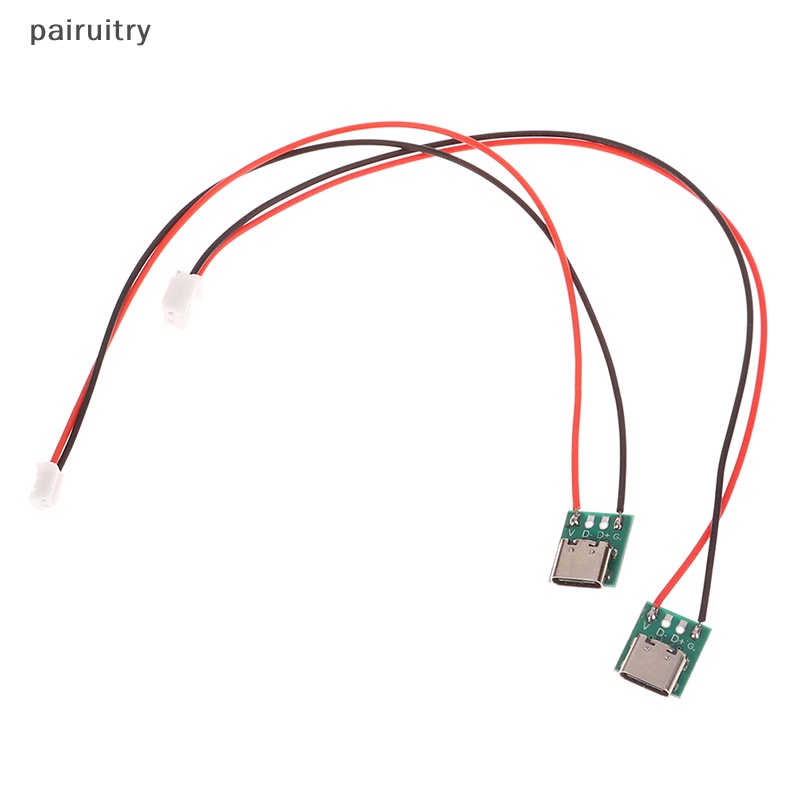 Prt Type-c PCB Dengan Adaptor Converter Cabel Micro USB To DIP Female Connector Breakout Board Kabel Cas Solder Board Socket PRT