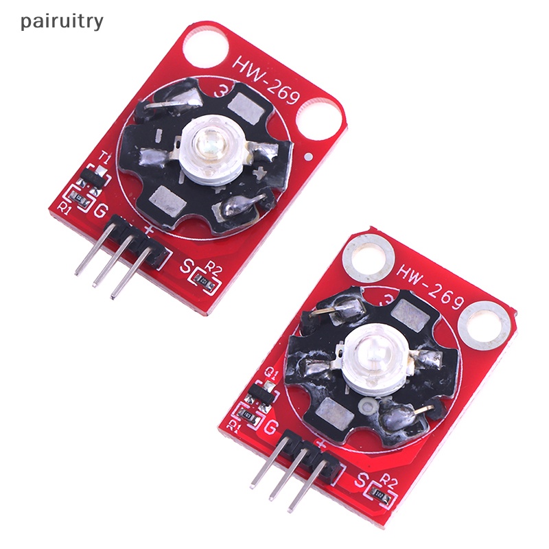 Modul LED High Power PRT 3W Dengan Sasis PCB Kompatibel Dengan Arduino STM32 AVR PRT