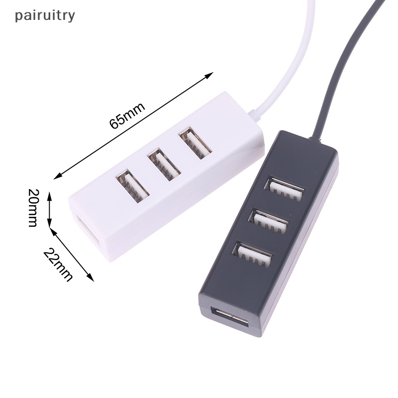 Prt Empat Port USB Splitter USB Hub USB Extender One Drag Four 2.0 Kecil PRT USB 4-Port