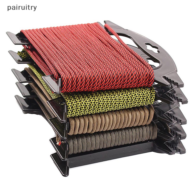 Prt Paracord Winder Spool Cord Tidy Holder Penggulung Garis Pancing Outdoor Gadget PRT