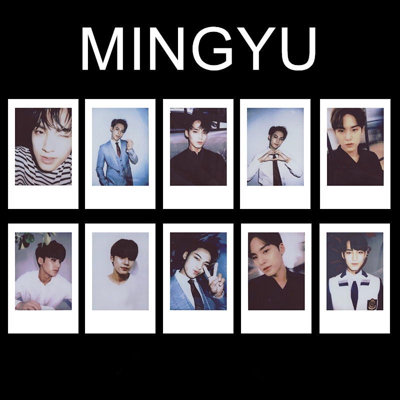 10pcs /set SEVENTEEN Photocards Kartu Lomo Kpop Postcards