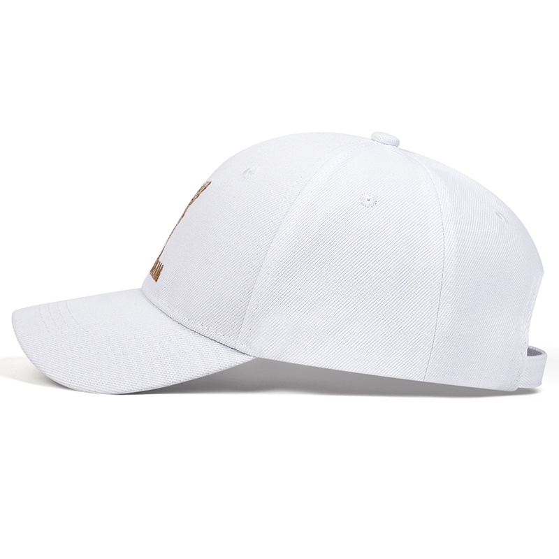 Topi Baseball Kasual Korea Untuk Pria Wanita Malaikat Bordir fashion Topi Putih Olahraga Luar Ruangan Kerai Topi adjustable