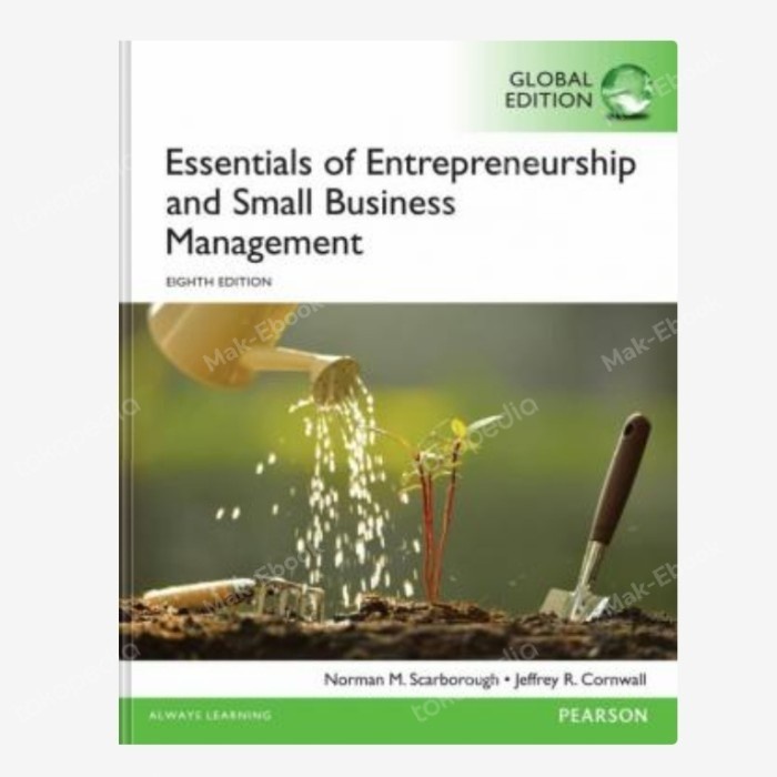 Buku Essentials of Entrepreneurship and Small Business Management