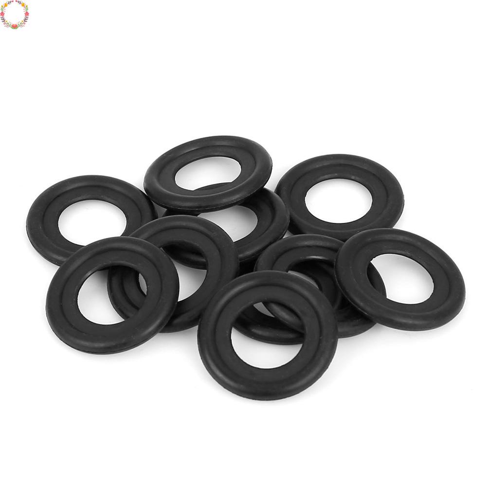 100pcs Seal Gasket Plug Pembuangan Minyak Mesin Karet Mobil Untuk Opel Chevrolet 3536966