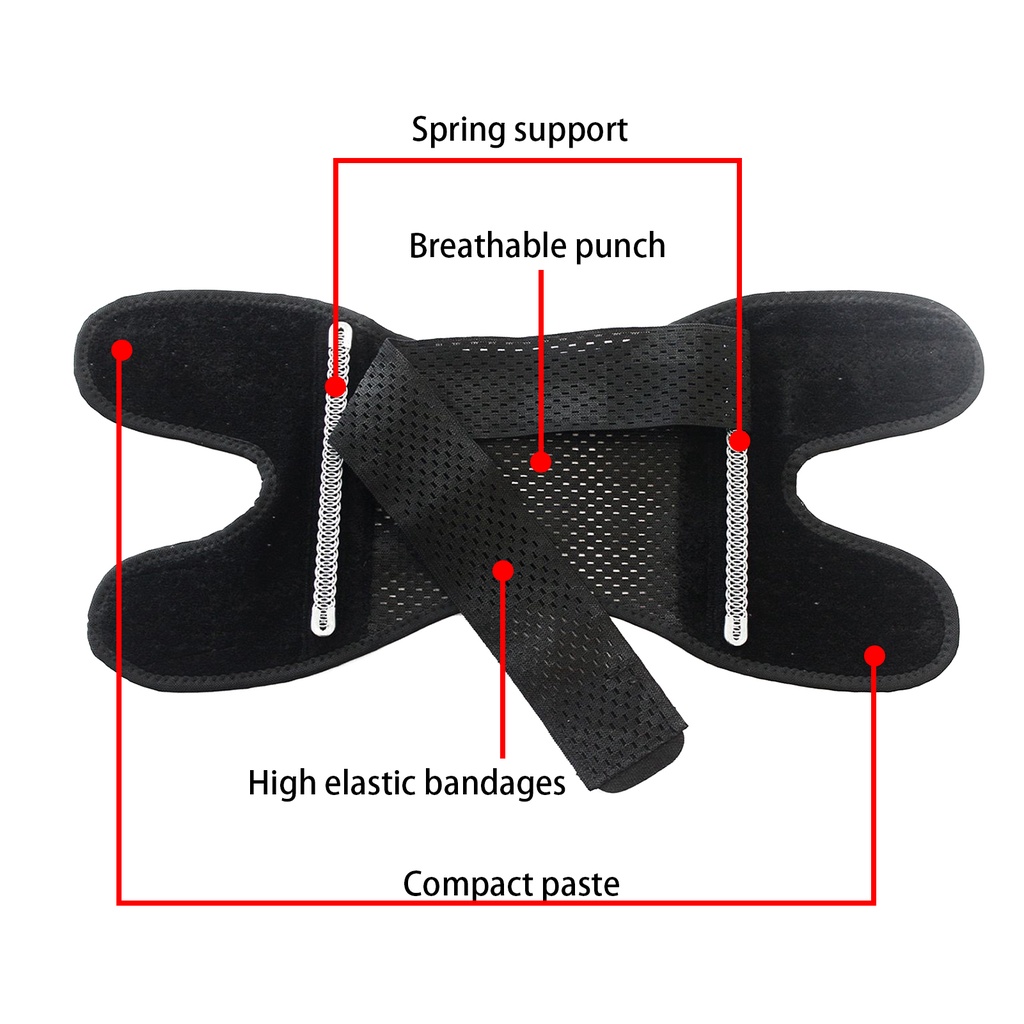 Protective Nylon Breathable Fitness Protector Knee Support