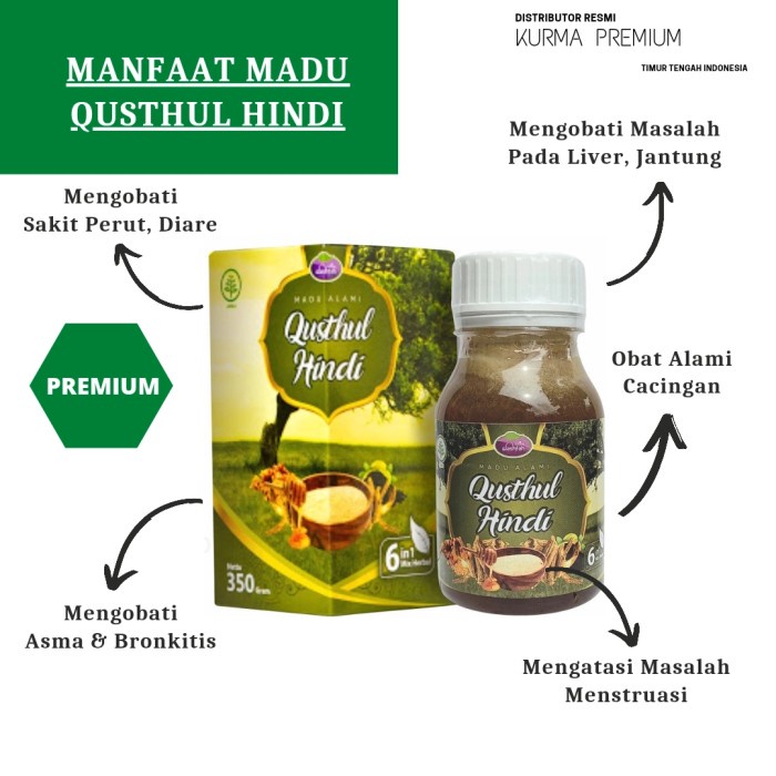 

GHA | Madu Qusnul Hindi Herbal - Kemasan 6 in 1