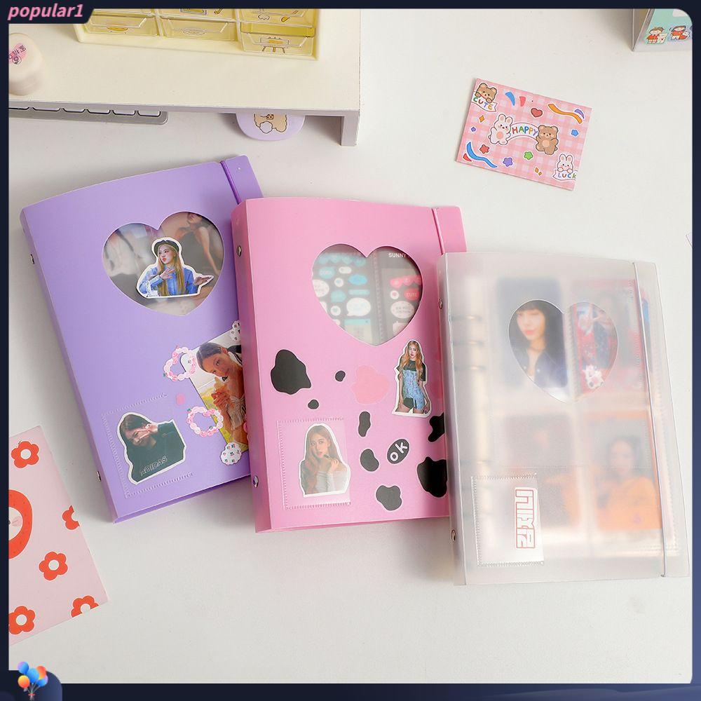 Album Foto Populer Idol Bisa Ganti Inner Card Collect Kawaii Photocard Holder