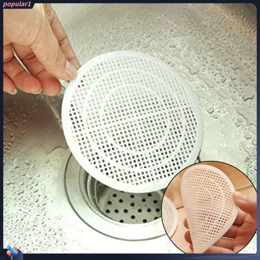 Populer Penutup Saluran Air Lantai Saringan Rumah Tangga Perlengkapan Dapur Aksesori Kamar Mandi Wastafel Filter Sealing Silicone Cover