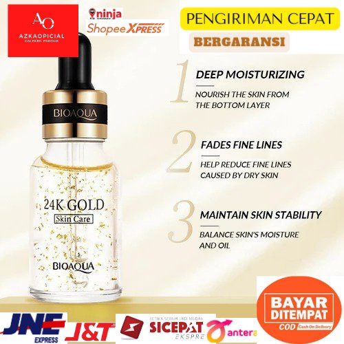 Serum Wajah Bioaqua 24k Gold Serum Skin Care