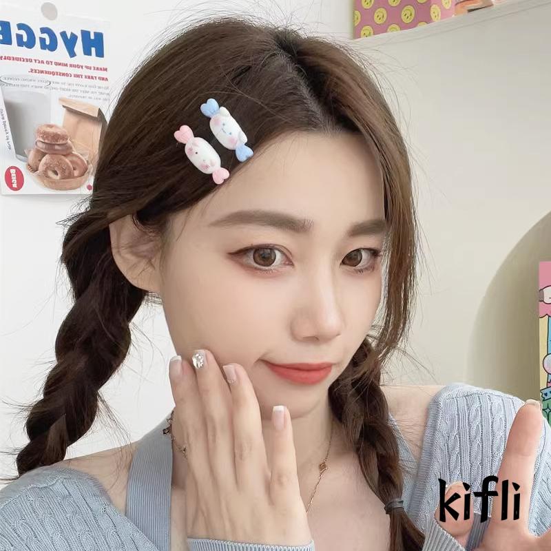 [KD]Sanrio Permen Jepit Rambut Gadis Manis Duckbill Clip Kartun Lucu Aksesori Rambut