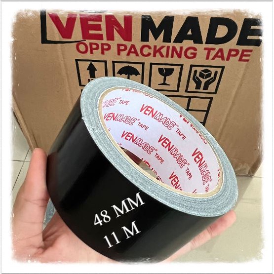 

LAKBAN KAIN HITAM / 2 INCH / 48 MM X 11 METER / MERK VENMADE