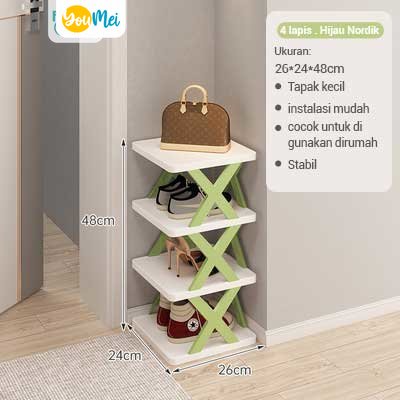 Rak Sepatu Susun / Shoe Rack Sandal Holder Serbaguna - 1102