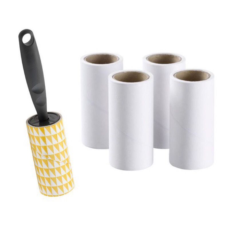 Paket Rol Pembersih Debu Bulu Kucing Anjing Rambut + Isi Ulang 4 Pcs - Bastis Lint Roller with Refill Set Paket Rol Pembersih Debu + Isi Ulang 4 Pcs - Lint Roller with Refill Set