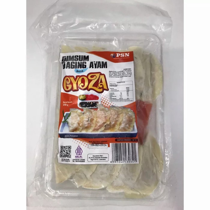 

Dimsum daging ayam gyoza 250 gram