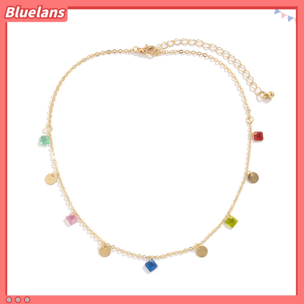 [BLS] Liontin Kalung Bintang Rumbai Bohemian Adjustable Geometris Kalung Perhiasan Hadiah