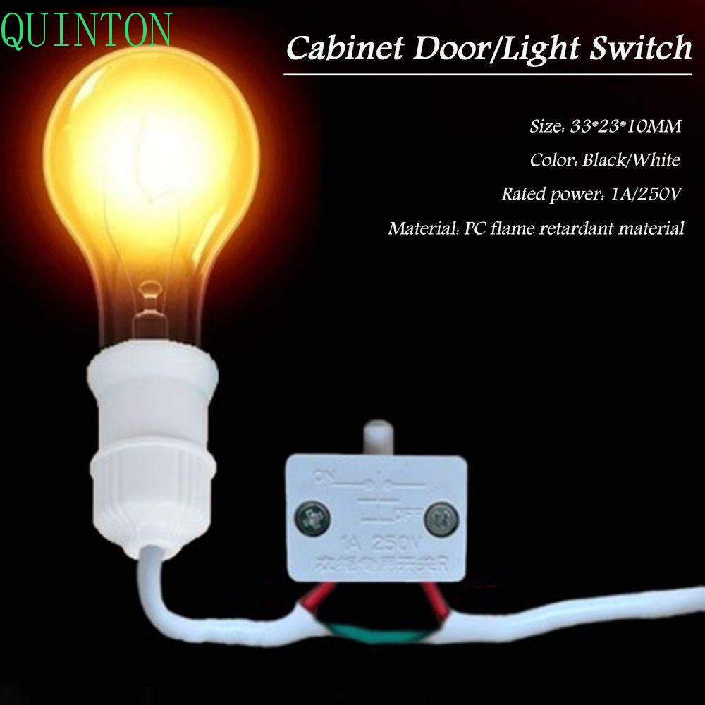 Quinton Switch Cerdas Ultra-Tipis Perbaikan Rumah Rumah Tangga Reset Otomatis Lemari Kontrol Cahaya