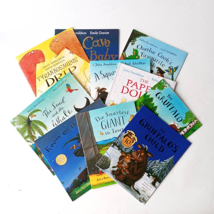 BUKU THE GRUFFALO SERIES JULIA DONALDSON BAHASA INGGRIS - ENIGMAZONE