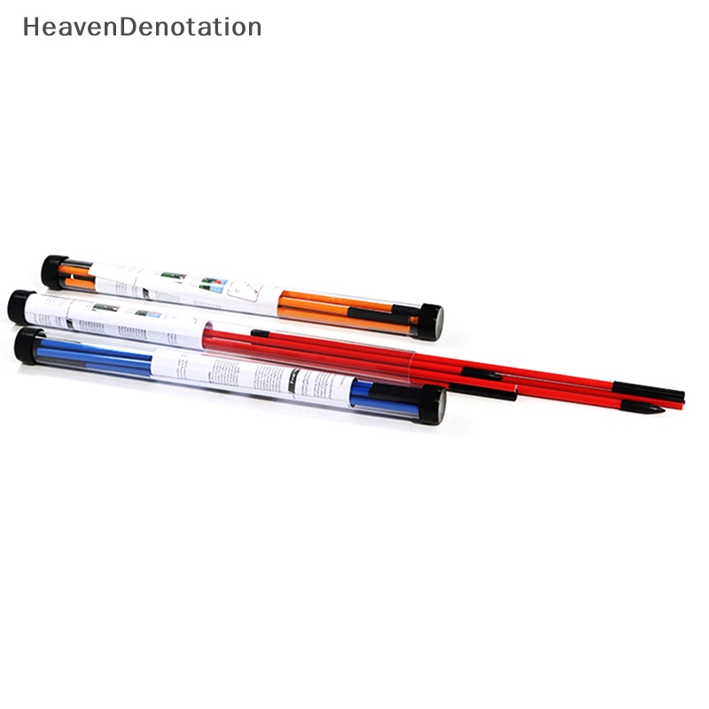 [HeavenDenotation] 2pcs Stik Indikator Arah Golf Portable Three-Fold Golf Training Sticks HDV