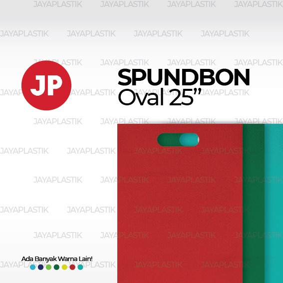 

[SC] Tas Spunbond Oval Ukuran 25x35cm Polos isi 20 - RANDOM