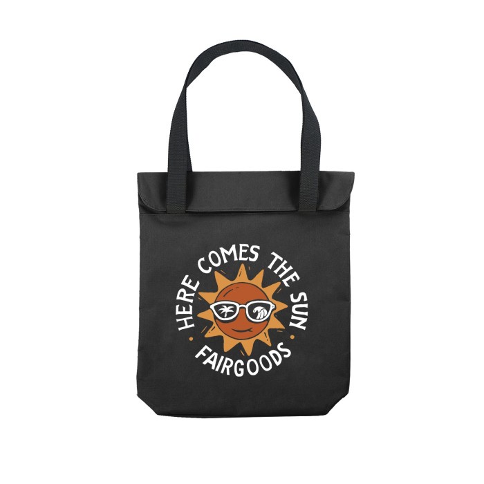 Fairgoods X Heyho ToteBag The Sun Black