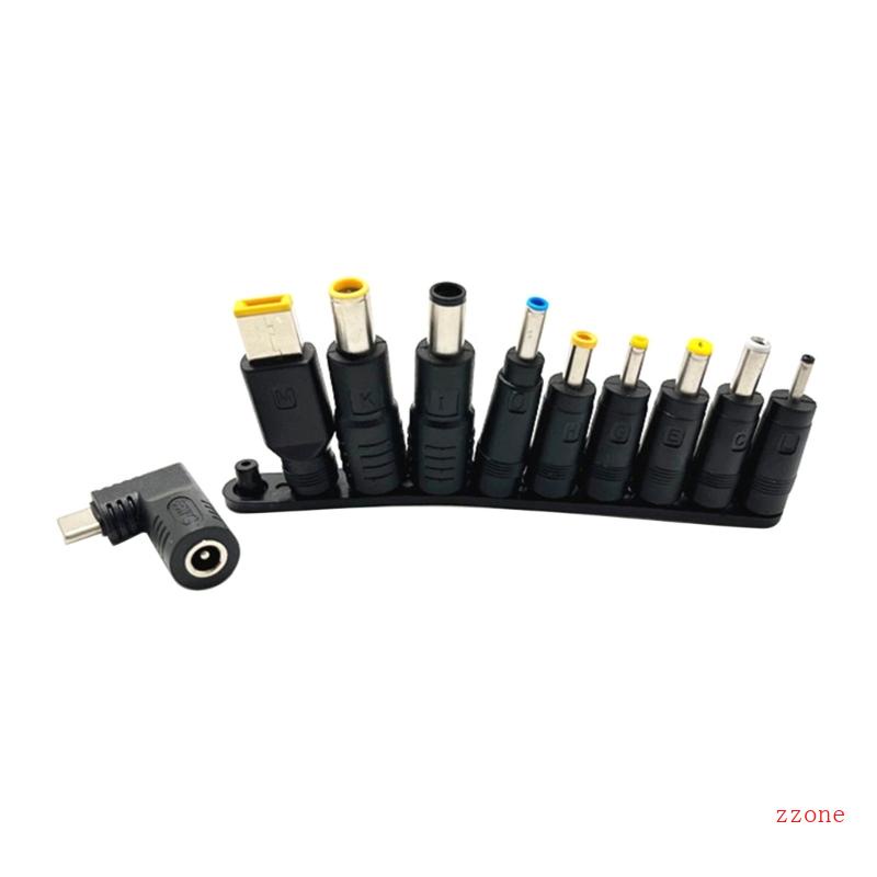 Zzz Paket 10pcs Colokan DC Jack Male Multi 5x2 1mm Kabel Komputer Adaptor Daya