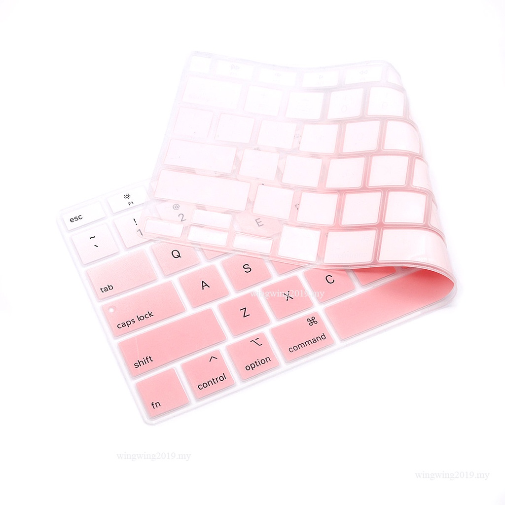 Skin Cover Keyboard Untuk 20212020 MacBook Air 13inch A2179 Dan A2337 Dengan Touch ID Untuk MacBook Air Keyboard Cover Layout US