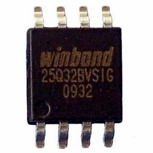 25Q32BVSIG 25Q32FVSIG 25Q32 Winbond Flash Memory BIOS IC 4MB MSop-8 Chip Parts