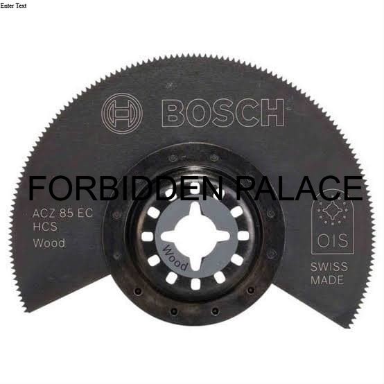 Baru Bosch ACZ85EC Mata Potong Oscillating Saw Blade 85 mm (2608661643) BVT354