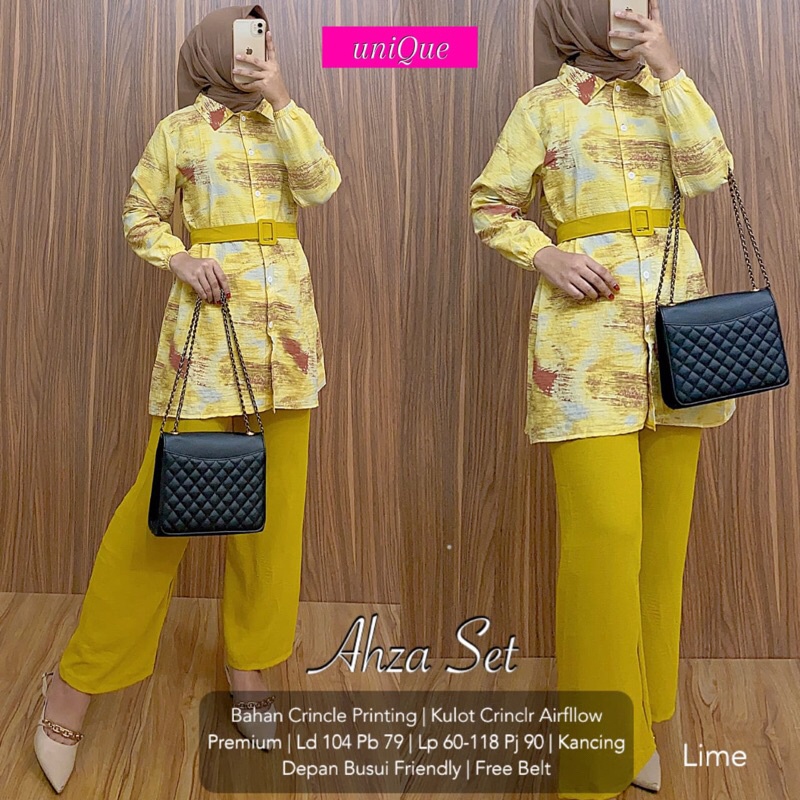 AHZA SET ORI UNIQUE