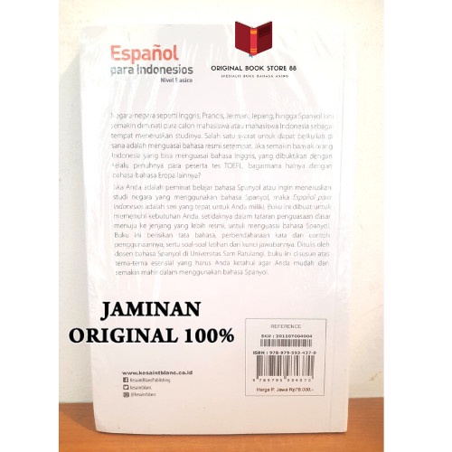 Buku Espanyol Para Indonesios - Belajar Bahasa Spanyol Tingkat Pemula