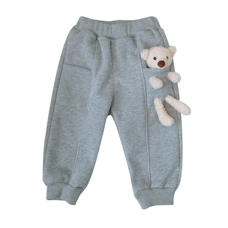 TokoMilkan Jogger Pants Kids Boneka Lucu | Celana Joger anak usia 1 - 6 Tahun