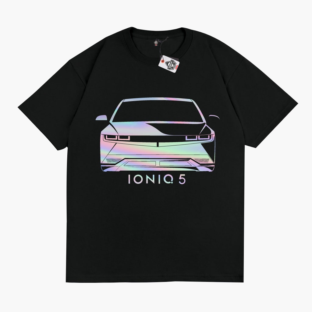 Kaos T Shirt HYUNDAI IONIQ 5 FRONT Kaos Otomotif