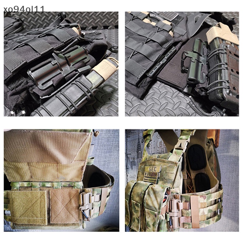 Xo Rompi tactical Pelepas Cepat Gesper slider tactical vest Gesper MOLLE strip Modul strip Gesper Plastik Engsel OL