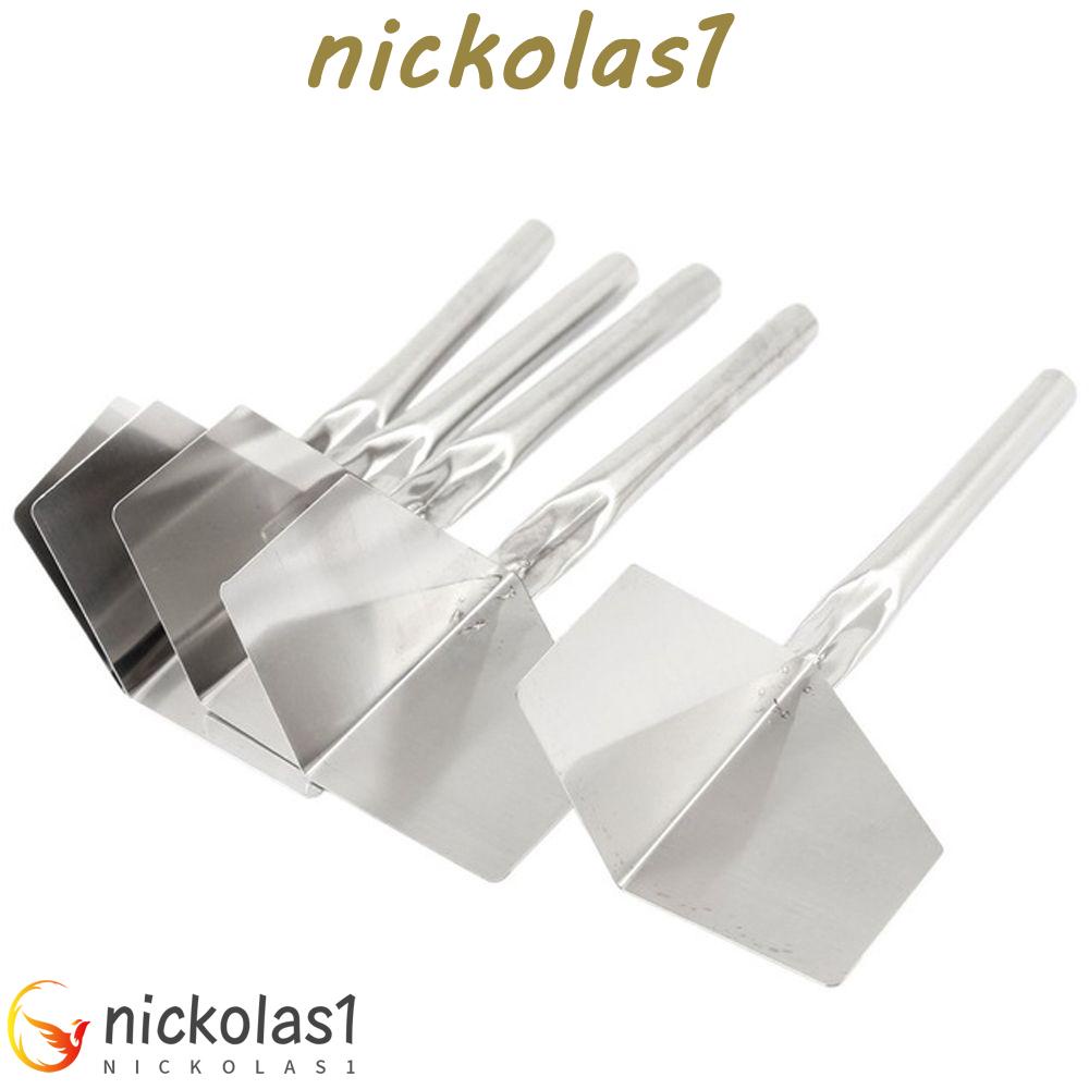 Nickolas1 Corner Trowel Portable Ringan Stainless Steel Perbaikan Rumah Merayap Alat Perbaikan Rumah Dekorasi Plesteran Penggunaan