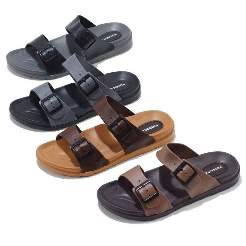 COD!! Sandal Fashion Pria / Selop Yumeida 7122