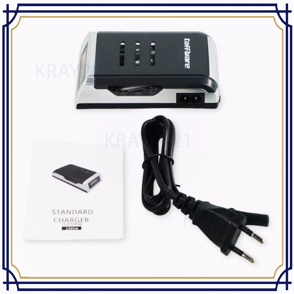Charger Baterai Smart Intelligent LCD 4 Slot - BT738
