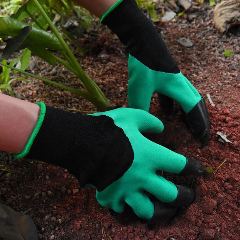 NICE.ID -- Sarung Tangan Cakar Berkebun Menggali tanah mengeruk Menanam Tanaman Hidroponik pertanian