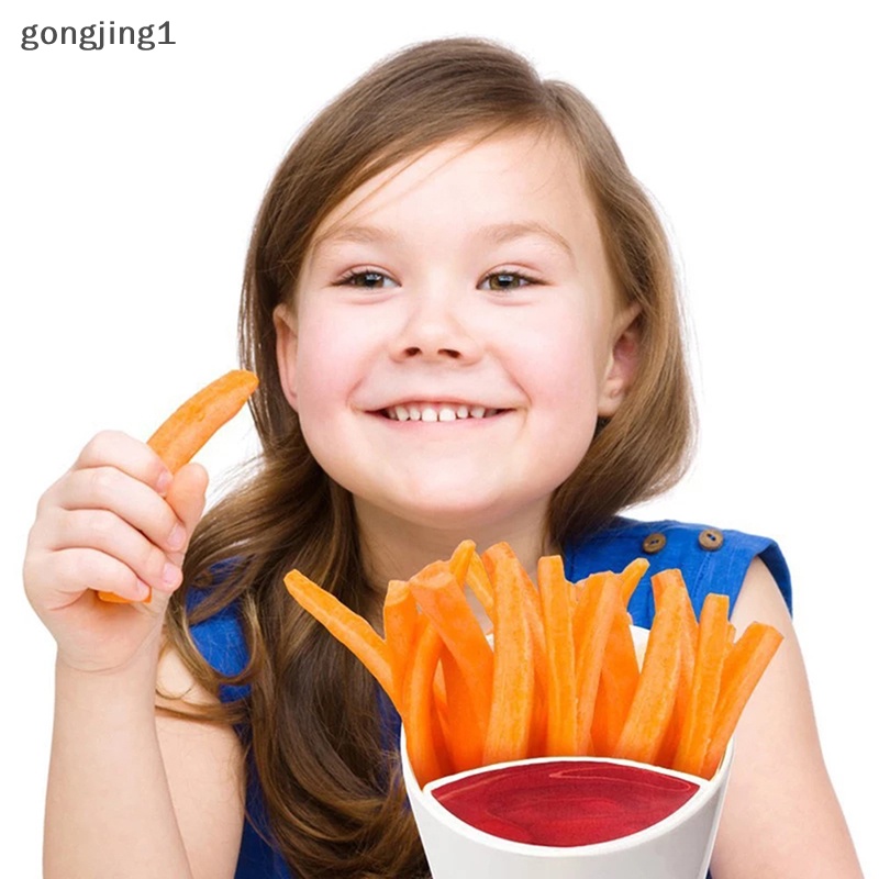 Ggg 1Pc Wadah Portable Fries Cup Salad Cup Gelas Gagang Kentang Goreng Plastik Cup Saos ID